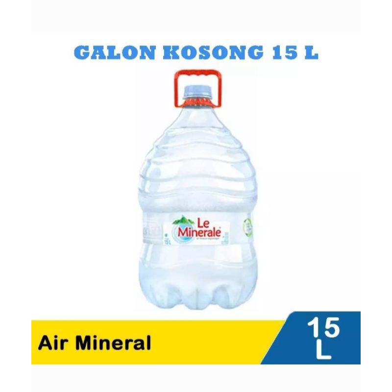 

Le Mineral 15 Ltr Galon Kosong Bekas Murah