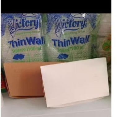 

lunch Box/dus Takeaway Putih/coklat uk M&L is 25/50