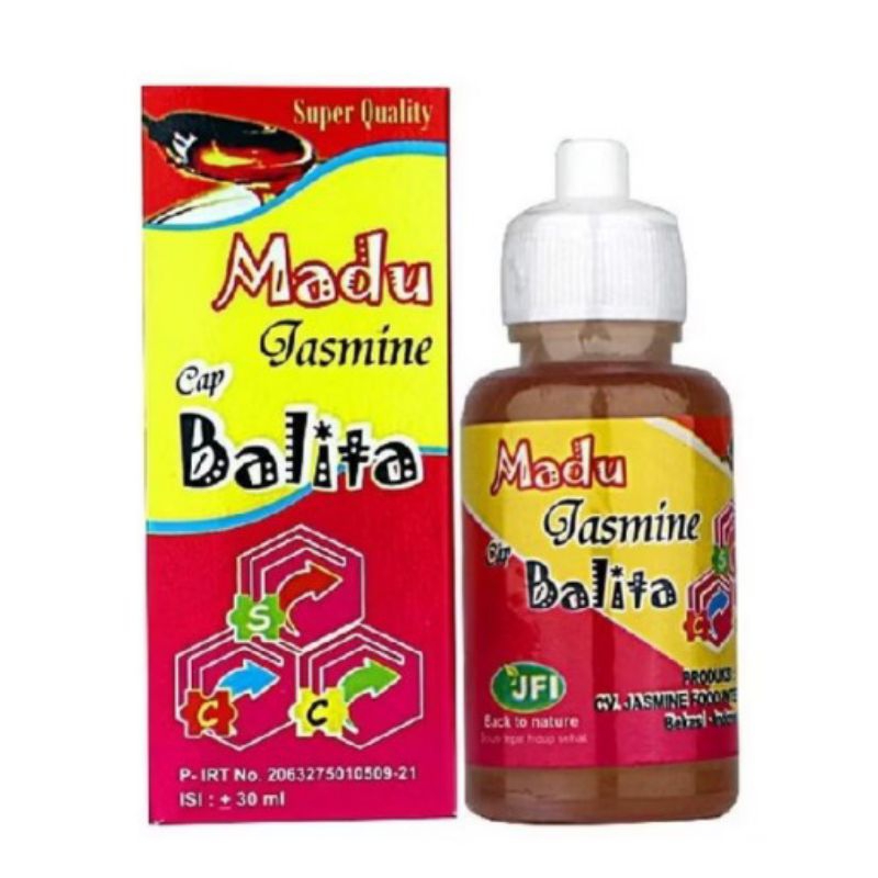 

Madu Jasmine Balita Cap 30 ml Harga perBox isi 12 botol