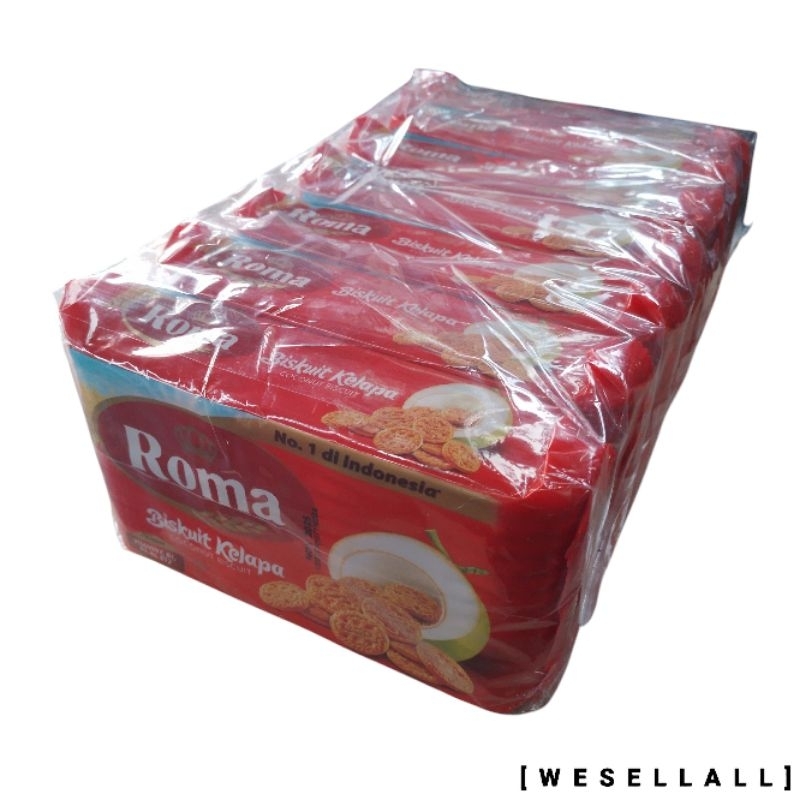 

Biskuit Roma Kelapa Isi 7 bungkus @ 300 gr - PER PACK | 0036PAC