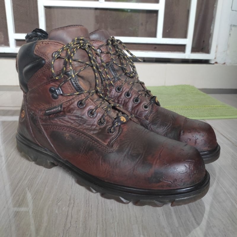 Wolverine Men I-90 EPX Carbonmax Safety Shoes Steel Toe Waterproof Oil Resistant Lace Up Mid Work Bo