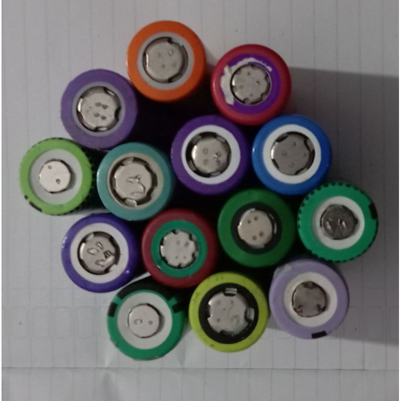 batre baterai battery 18650 eks laptop kapasitas real