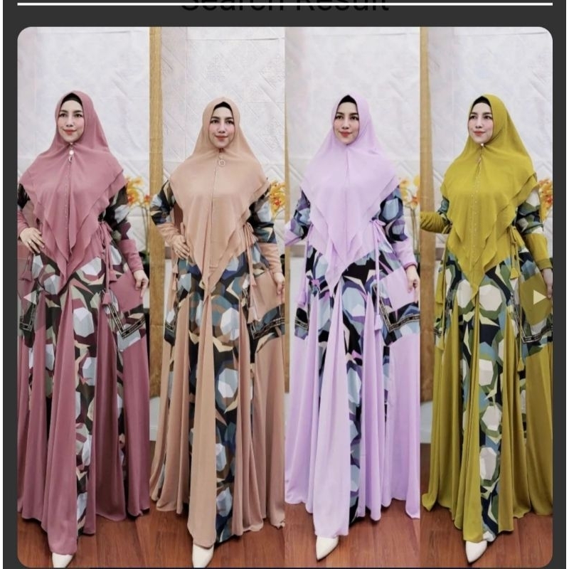 JASMINE SYARI BY ASMAYA/BY ASMARIYAM/BY MARYAM SYARI/GAMIS SYARI PRINTING