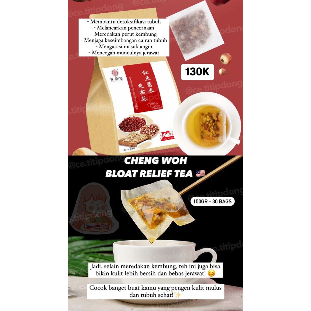 

Cheng Woh Bloat Relief Tea
