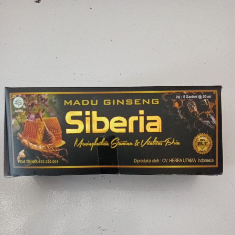 

Madu Siberia isi 5 sachet ORI