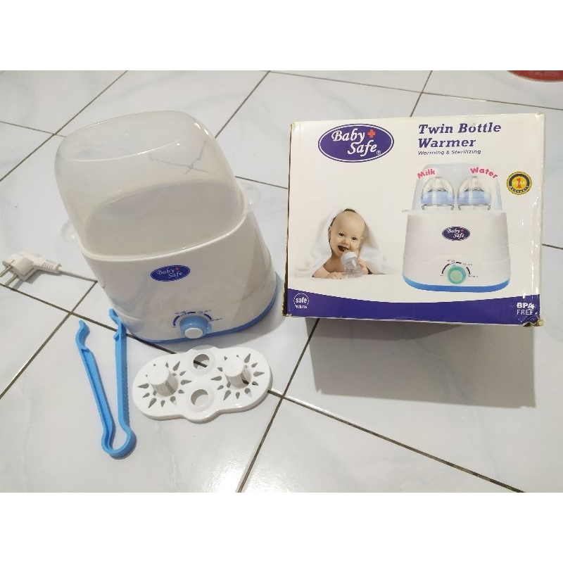 baby safe steril botol dan penghangat asi