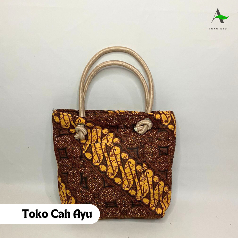 TOKO CAH AYU/TAS JINJING BAHAN BATIK/TAS MUKENA/TAS UNIK JOGJA