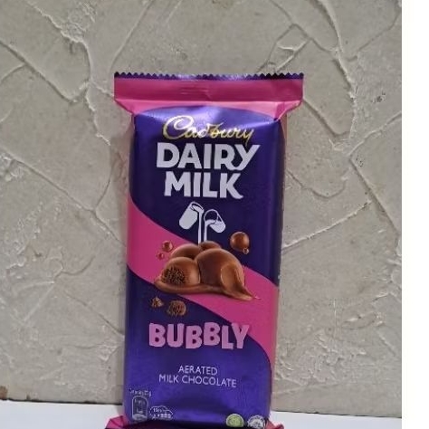 

CADBURY DAIRY MILK BUBBLY 120 GRAM