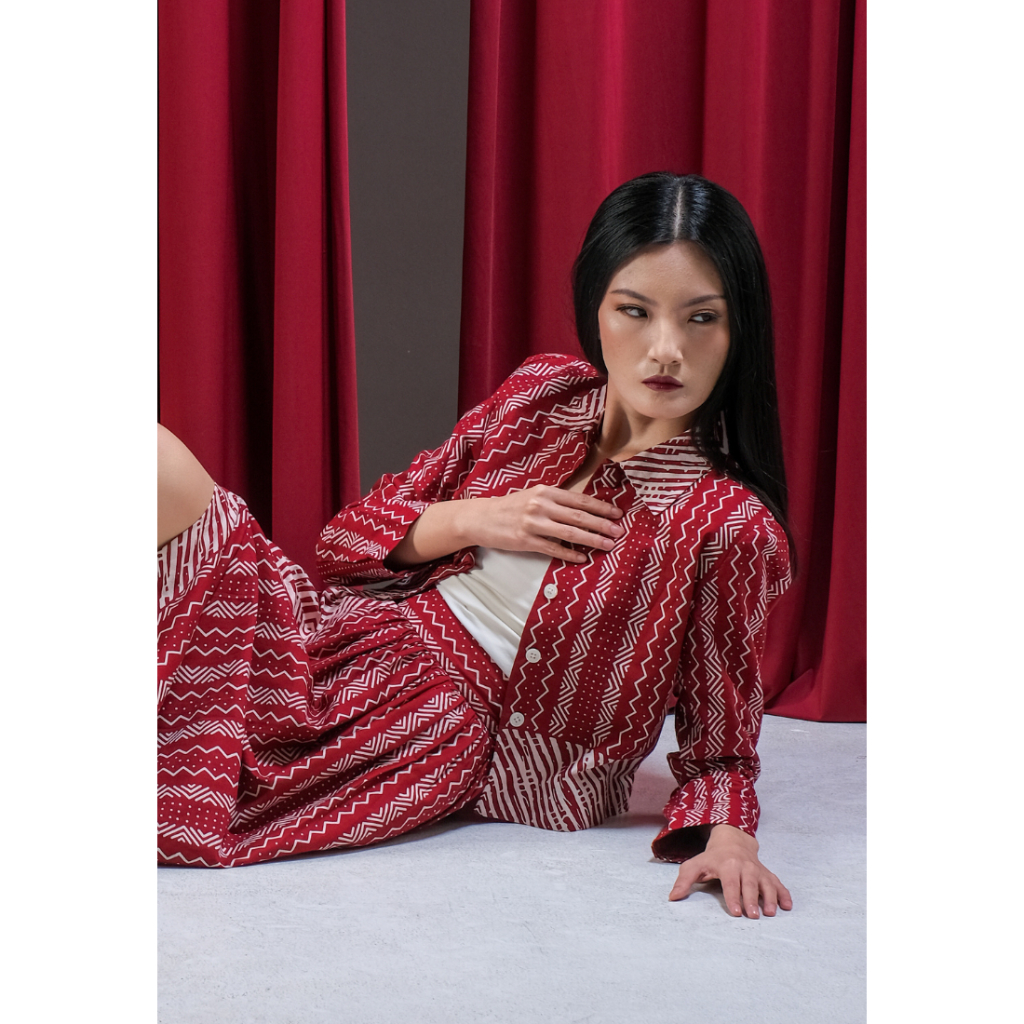 Kichi Batik Blazer Batik Laya