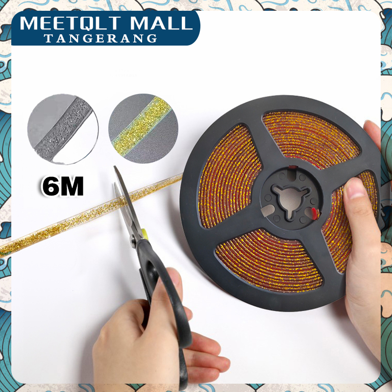 Tape Perekat List Keramik-Keramik Gulungan Sticker Pembatas-Lantai Keramik Gulungan Stiker