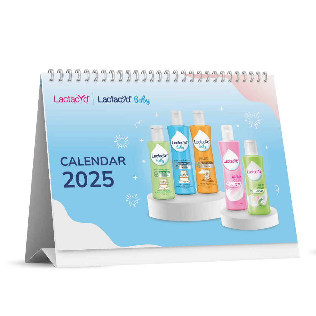 

(NOT FOR SALE) Gimmick Calendar Lactacyd 2025