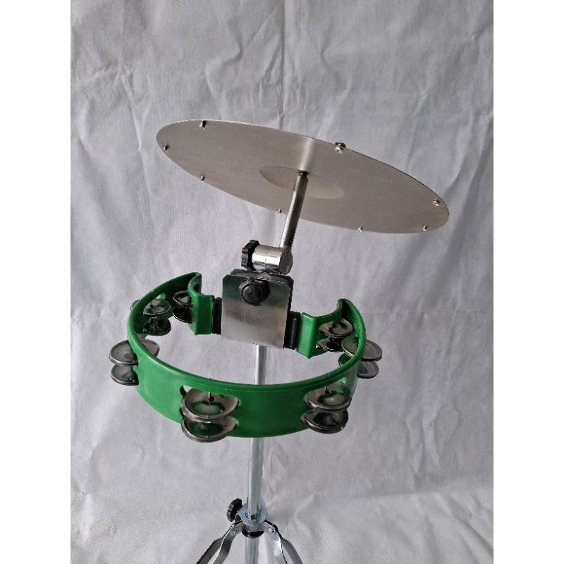 STAND MARAWIS / STAND CYMBAL MURAH + CYMBAL 12" + TAMBORIN