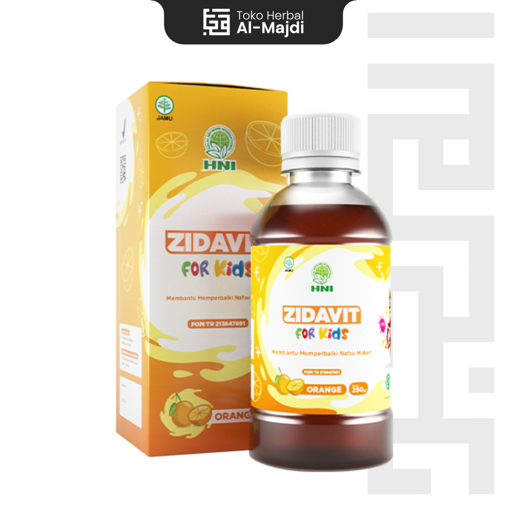ZIDAVIT KIDS HNI Suplement Vitamin anak penambah nafsu makan solusi terbaik