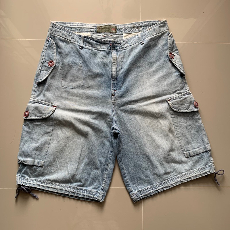 Jorts Y2k akademiks hiphop / jnco jeans / fubu jeans / sohk jeans