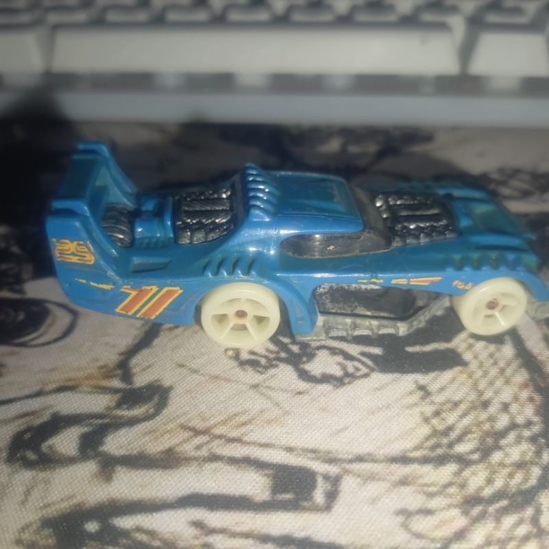 Hot Wheels 2014 Mattel Two Timer Blue Loose