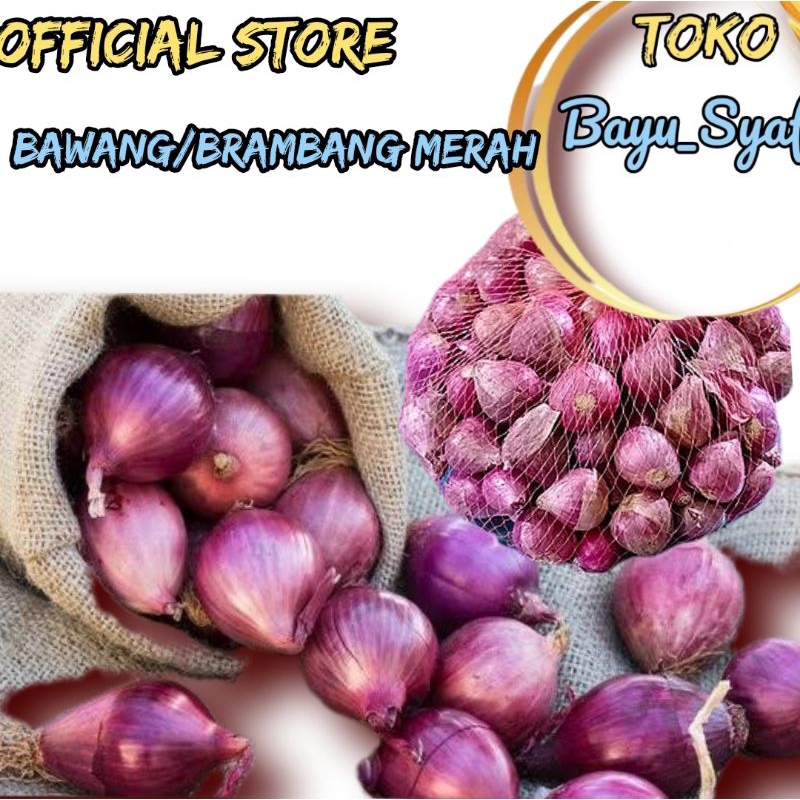 

Redy, Bawang merah/Brambang Berkualitas Besar Berat 500grm