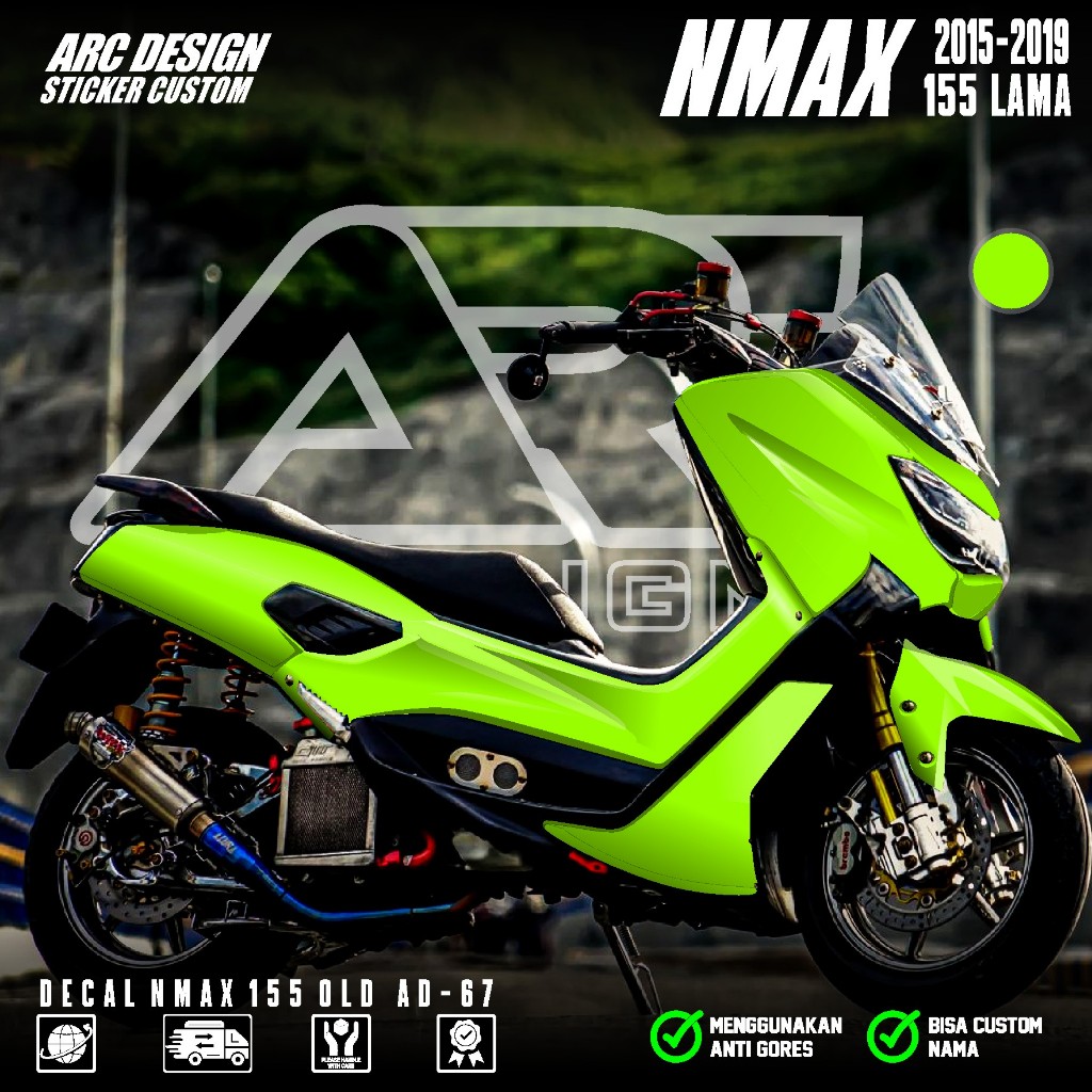 (PROMO COD) TERBARU Decal Sticker Yamaha Nmax 155 Old Full body - Stiker Skotlet Variasi Modifikasi 