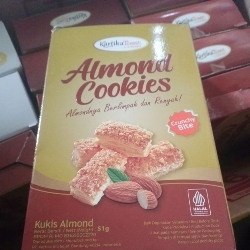 

kartika toast almond cookies exp 16 Jul 25