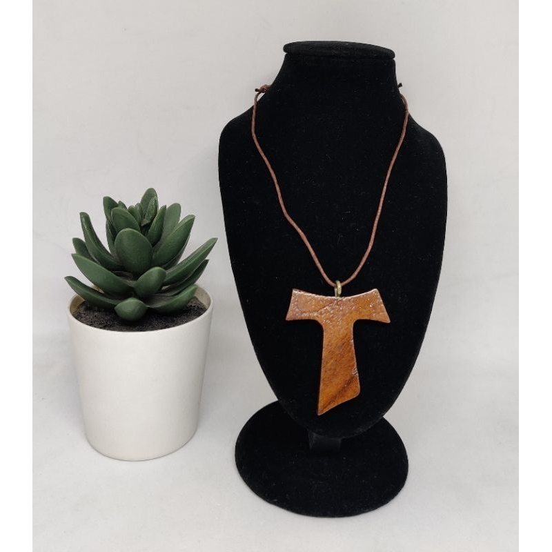 KALUNG TALI ROSARIO TAO KAYU