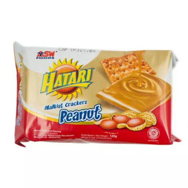 

Hatari Biskuits Malkist Crackers Peanut 120gr