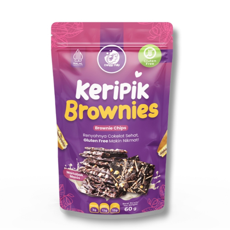 

[Gluten Free] Keripik Brownies Kering Martabak Manis 60g