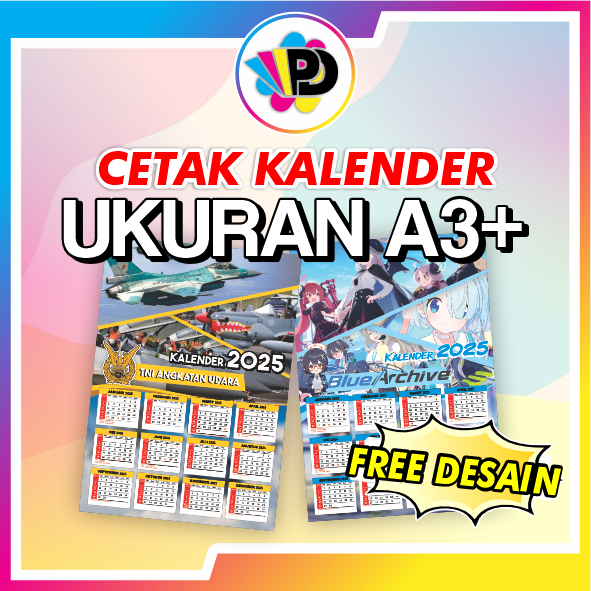 

Cetak Kalender 2025 A3+ Desain Custom | Kalender desain suka suka Ukuran A3+ | Kalender Dinding Ukuran A3+ Desain Custom