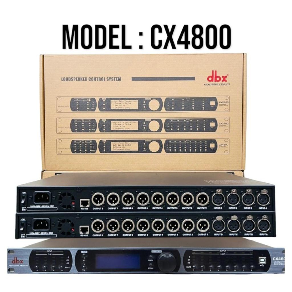 SPEAKER MANAGEMANT DBX CX4800 4 INPUT 8 OUTPUT DBX CX 4800