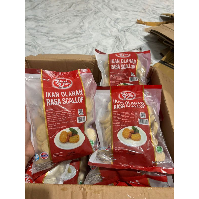 

Pak den Scallop 500gr