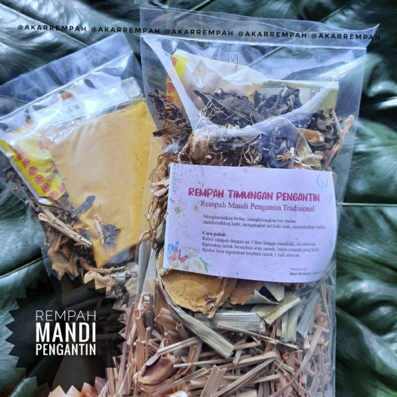 Akarrempah Rempah Timungan Pengantin / Rempah Mandi Tradisional Timung Manten Isikeranjangmu