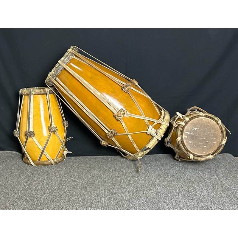 Kendang Jaipong 1 Set Rampak Kayu Mangga