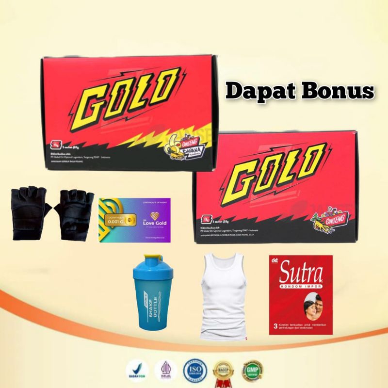 1BOX MISTER GOLO GINSENG BANANA - ROYAL JELLY SUPLEMEN GOLO GINSENG