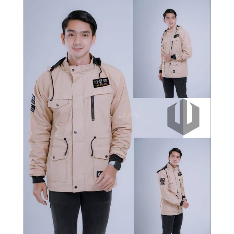 Jaket Parka Baby Canvas