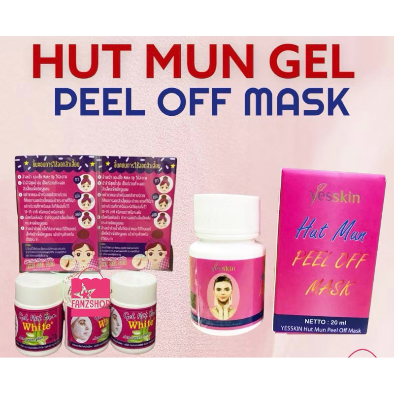 HUT MUN GEL THAILAND ORIGINAL/MASKER KOMEDO