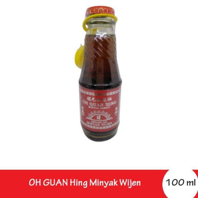 

Minyak Wijen Oh Guan Hing 100ml Per Pcs