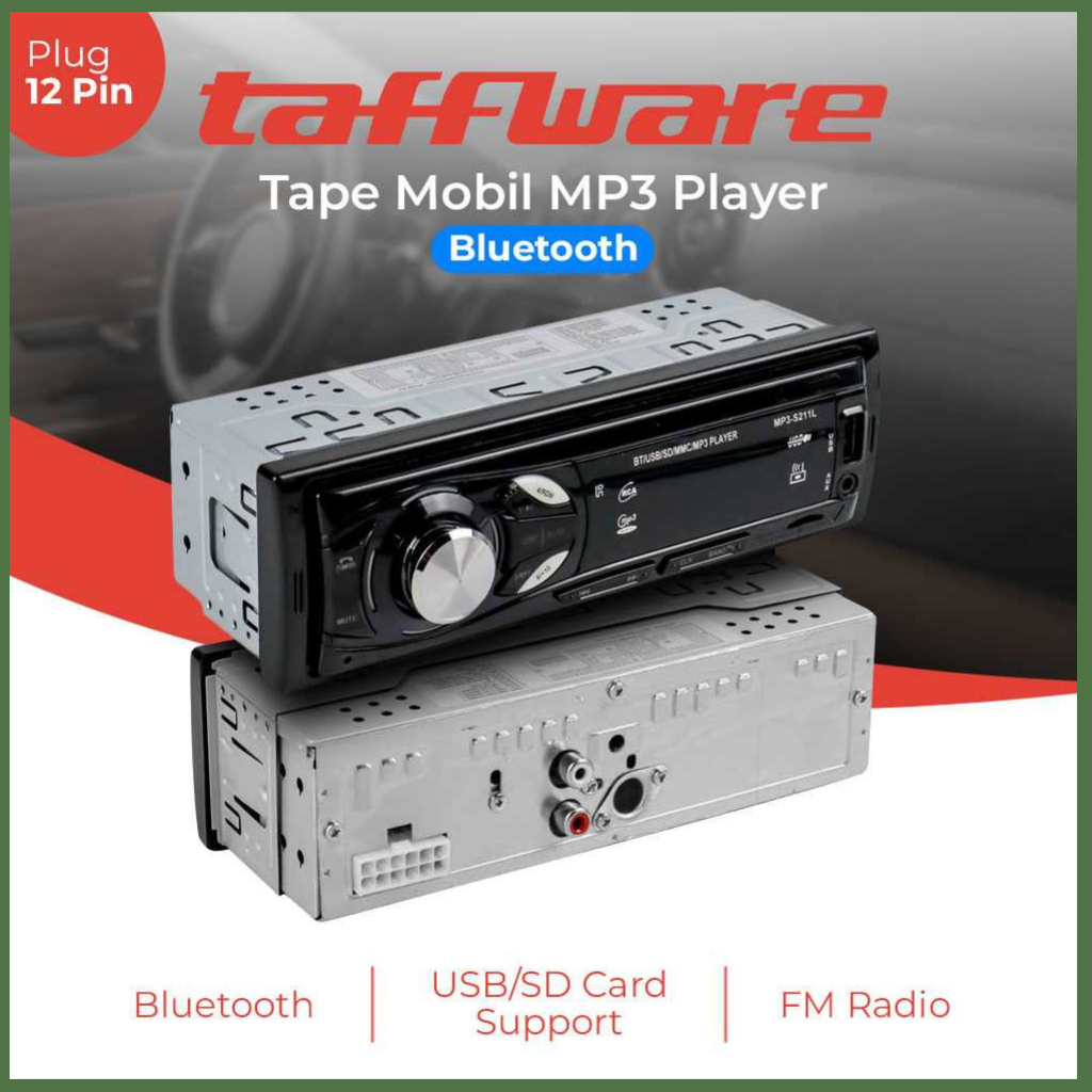 PROMO Taffware Tape Mobil Audio Bluetooth Super full Bass unive