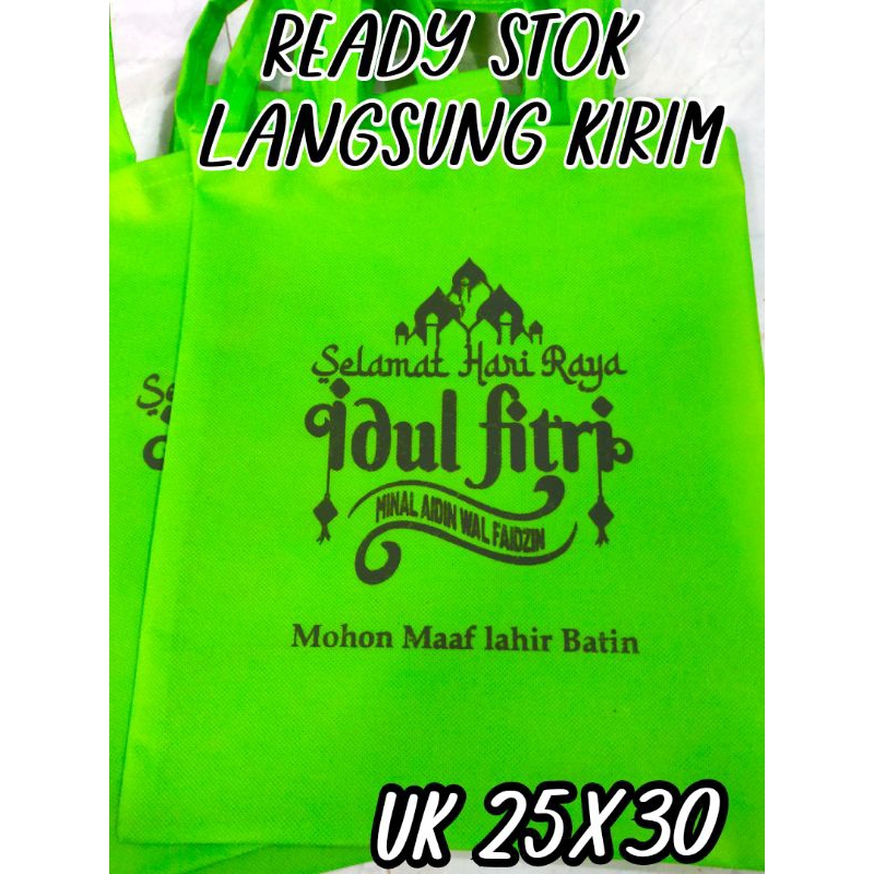 

READY STOK TAS LEBARAN 01,tas parcel ,tas hari raya idul Fitri murah UK 25x30
