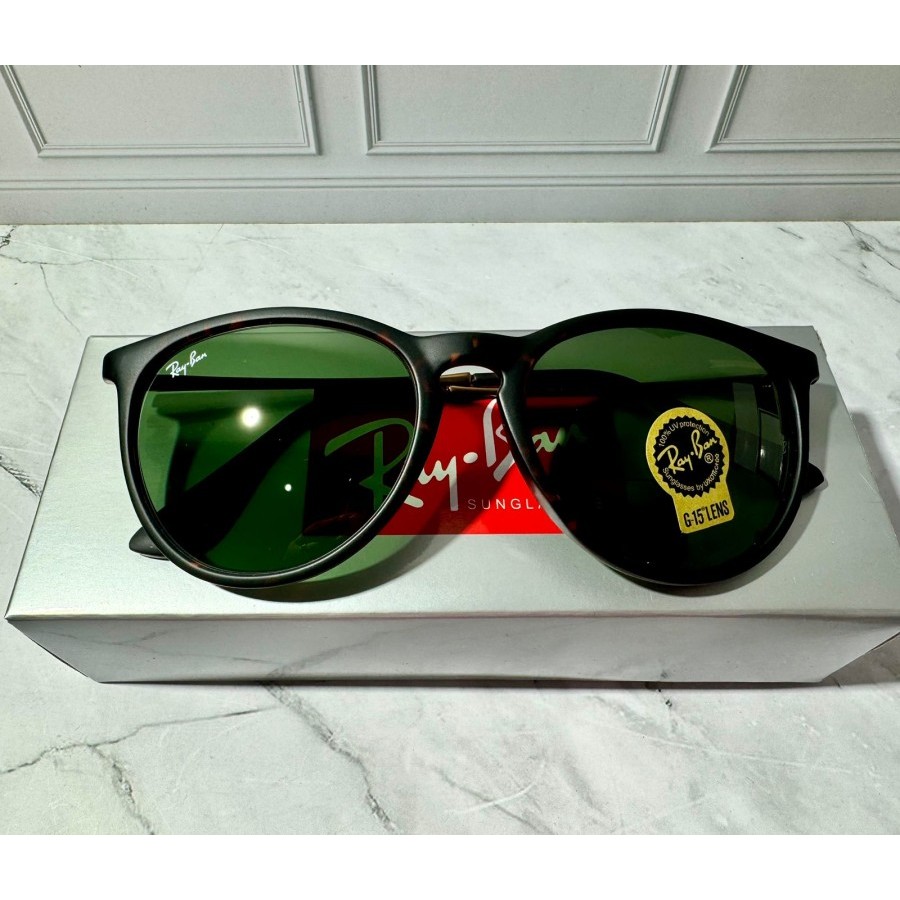 Kacamata Rayban Erika Tortoise dof RB4171 Lensa Grend Asli full set