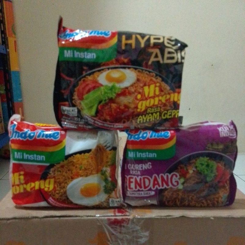 

INDOMIE GORENG mix 3 varian rasa