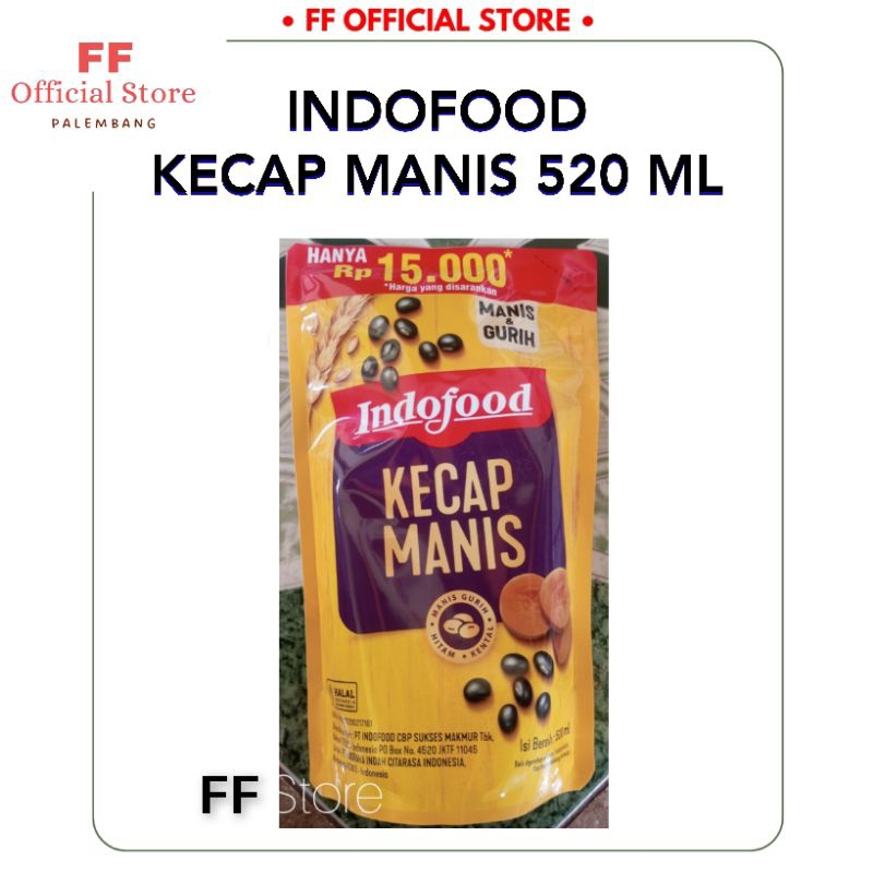 

(WH) INDOFOOD Kecap Manis 520 ml