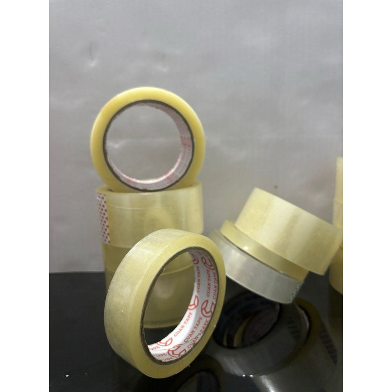 

Harga Grosir | Lakban Bening 24mm x 72 Yard | Cuan Tape