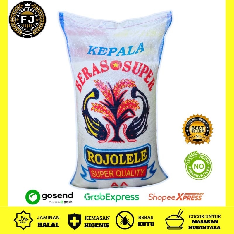 

Beras Rojolele Super Quality 25Kg, 20Kg, 10Kg, 5kg