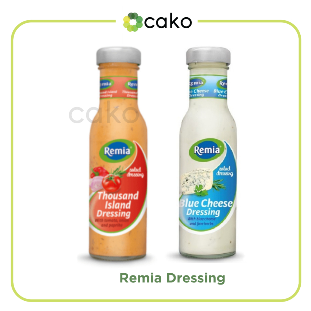 

Remia Dressing 250ml / Thousand Island & Blue Cheese / Khusus Pengiriman Instan & Sameday