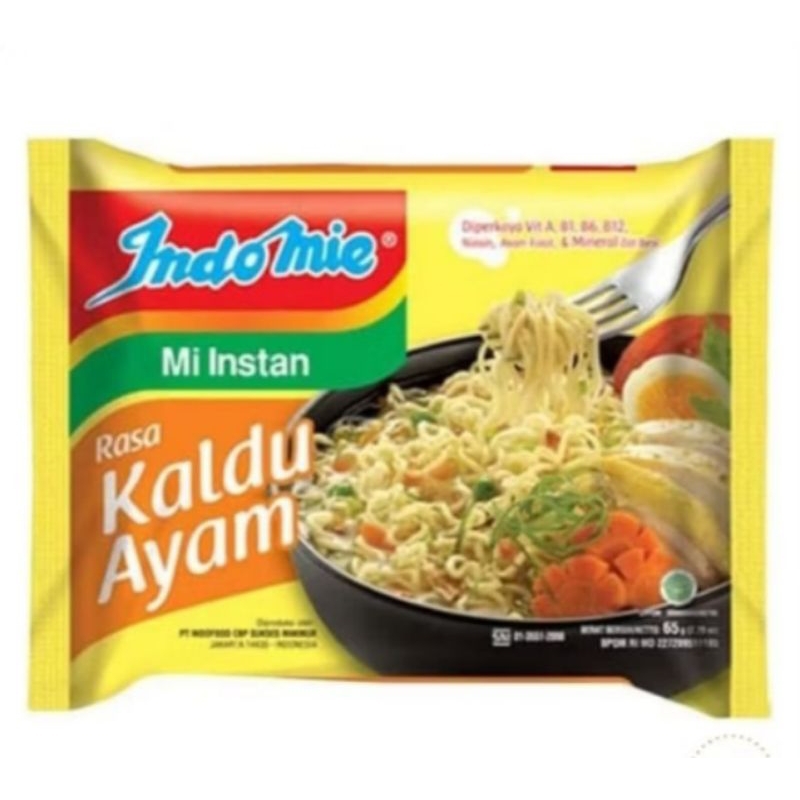 

indomie kuah kaldu ayam