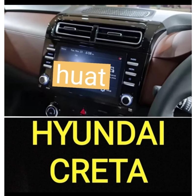 anti gores nano glass original 9h head unit hyundai creta 2022 - AC CONSUL