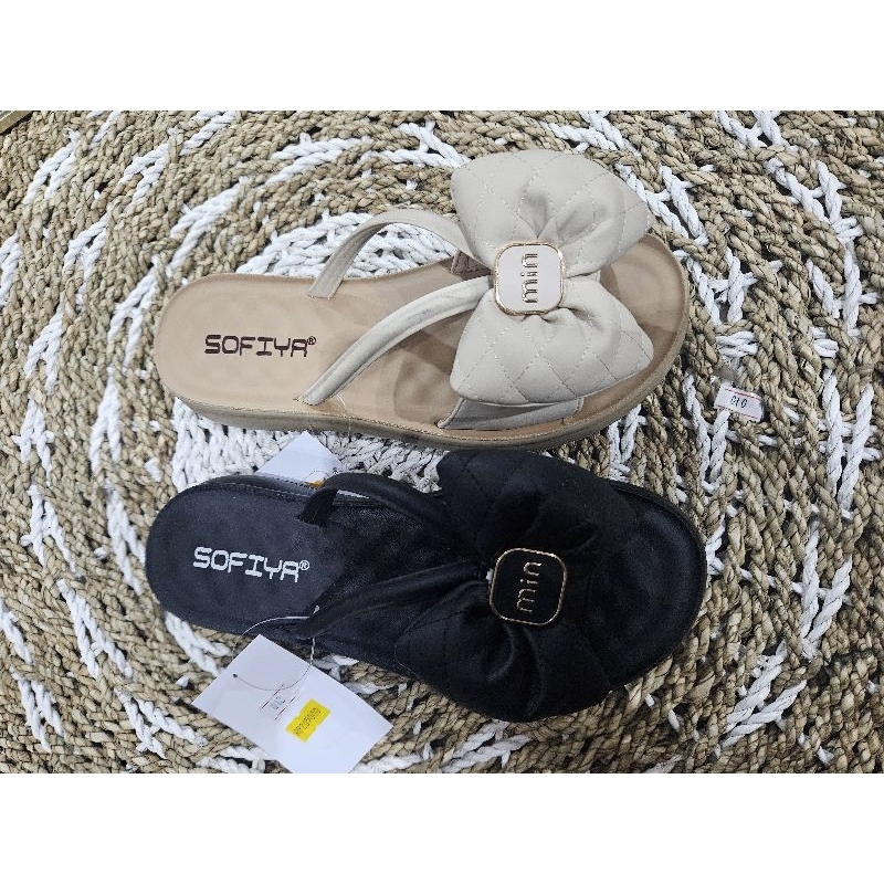 SOFIYA ORI SANDAL WEDGES WANITA IMPORT/SANDAL KOREAN STYLE