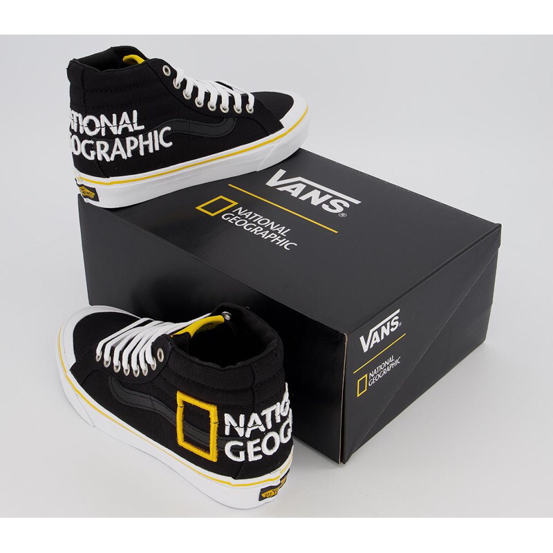 National Geographic x Vans Sk8 Hi “Natgeo” Reissue Black
