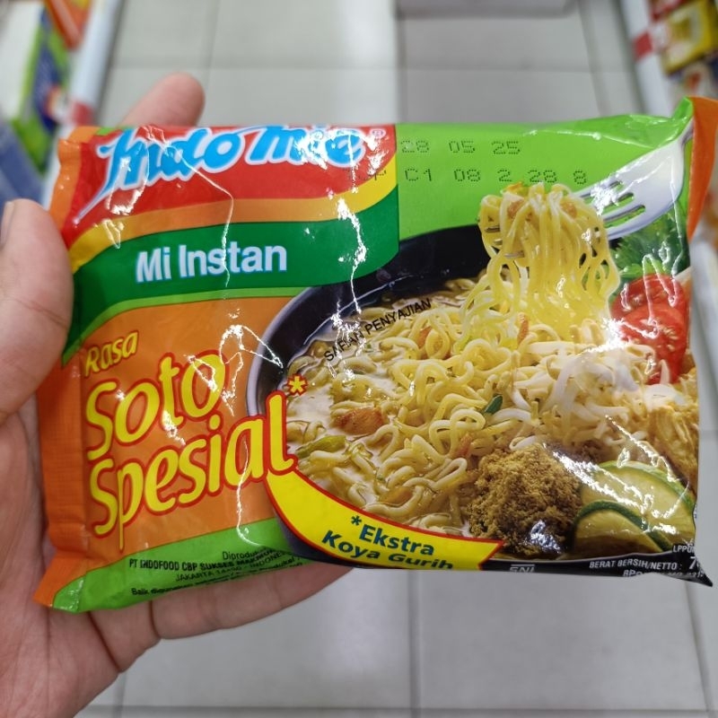 

Indomie Kuah Soto Spesial, mi instan, mie soto spesial, mie langka, mie unik, mie jarang dijual