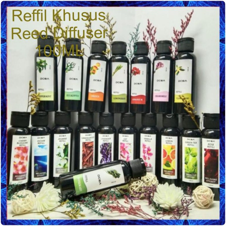 Get It Now Refill Reed Diffuser Isi Ulang Pewangi Pengharum Ruangan Essential Oil Aroma Premium Cair