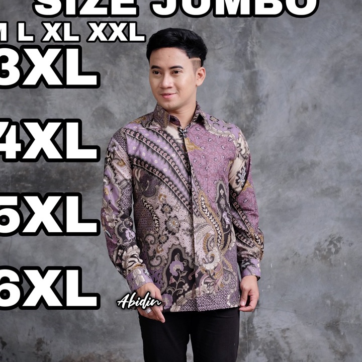 Kemeja Batik Pria Ukuran Jumbo Kemeja batik big size