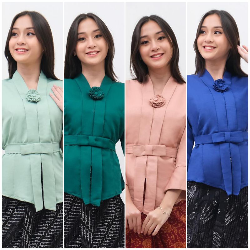 kebaya modern polos free bet pinggang dan bros